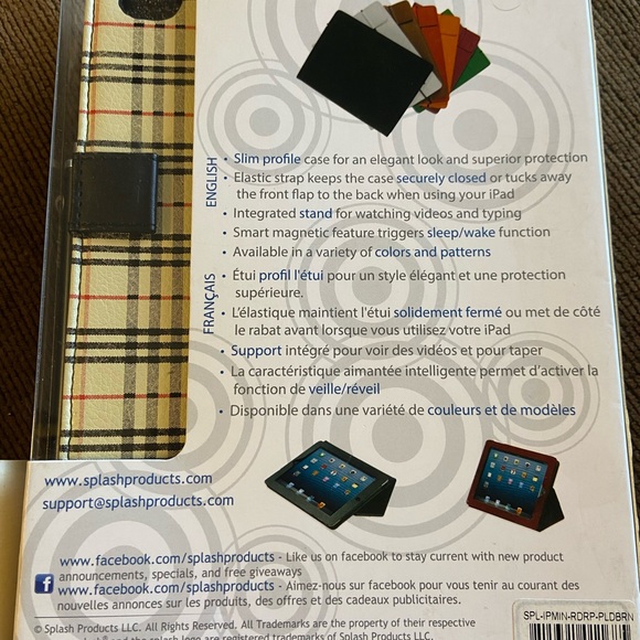 Splash Raindrop IPad Mini Case - Picture 2 of 2